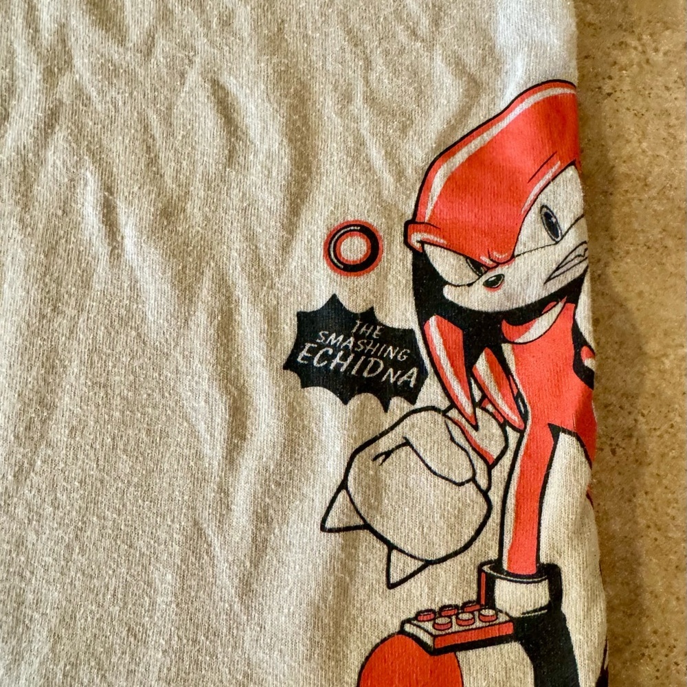 Sega Sonic the Hedgehog Kids Graphic Short Sleeve T-Shirt, Youth Size Small 5/6 - Picture 4 of 6